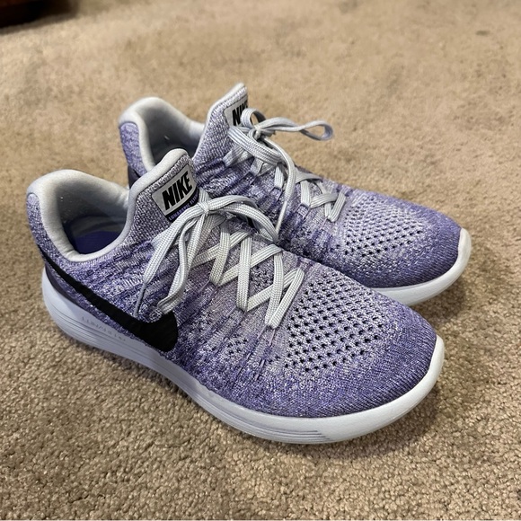 Nike Lunarepic Flyknit 2 Lunarlon Running Shoes Sneakers - Picture 2 of 6